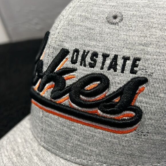 🔥🏈 OKLAHOMA STATE COWBOYS Mesh Back Snapback HAT - OSFA - PERFECT!!! - Picture 4 of 11